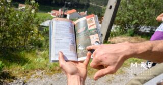 Na Páscoa, as crianças procuram ovos de chocolate. Nós fomos procurar as aves - de carne e osso - do nosso território. 🐦 

No passado sábado de Páscoa, o MAE levou cerca de 25 pessoas à localidade de 𝐌𝐨𝐢𝐧𝐡𝐨𝐬 𝐝𝐚 𝐑𝐢𝐛𝐞𝐢𝐫𝐚 (𝐂𝐞𝐫𝐧𝐚𝐜𝐡𝐞 𝐝𝐨 𝐁𝐨𝐧𝐣𝐚𝐫𝐝𝐢𝐦) para um 𝐩𝐚𝐬𝐬𝐞𝐢𝐨 𝐝𝐞 𝐨𝐛𝐬𝐞𝐫𝐯𝐚𝐜̧𝐚̃𝐨 𝐝𝐞 𝐚𝐯𝐢𝐟𝐚𝐮𝐧𝐚, junto ao rio, com a orientação do especialista 𝐊𝐚𝐫𝐞𝐥 𝐋𝐞𝐞𝐟𝐭𝐢𝐧𝐤.

A Primavera é, por excelência, a estação das aves: os dias alongam-se, as canoras afinam a voz para conquistar parceiras e as migratórias regressam para nidificar.

Numa manhã de passeio foi possível avistar mais de duas dezenas de espécies, incluindo a Águia-cobreira, o Milhafre-real, a Garça-real, a Andorinha das Rochas, o Corvo-marinho, o Tentilhão, o Peto-real - e a sua risada característica - ou o Guarda-rios - que compensa a sua falta de melodia com uma plumagem deslumbrante azul e laranja vivos.

Valorizar a biodiversidade começa por a conhecer. E esta iniciativa foi também um convite a olhar em volta e descobrir a riqueza viva que nos rodeia. 🌿

#movimentoacçãoecológica #cernachedobonjardim #moinhosdaribeira #avifauna #ecologia